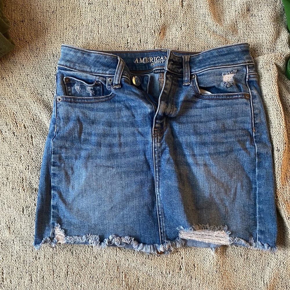 Denim skirt